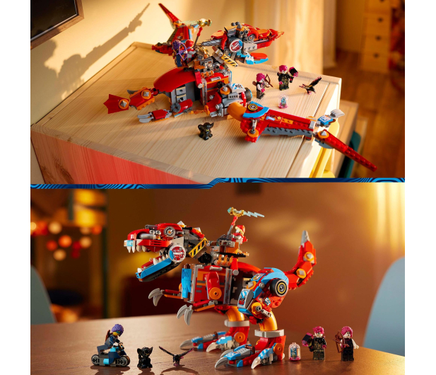 LEGO DREAMZzz 71484 Dinorobot Coopera C-Rex - 1266167 - zdjęcie 6